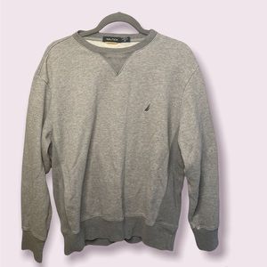 Nautica men’s medium gray crewneck